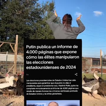 #Putin expone cómo las #élites manipularon las #elecciones #estadounidenses de 2024