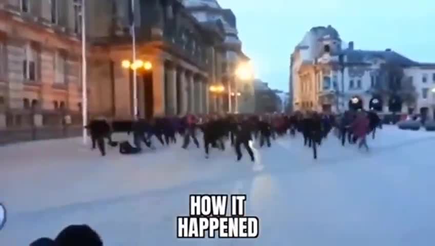 WHAT THE MEDIA SHOWS YOU VS What is actually happening