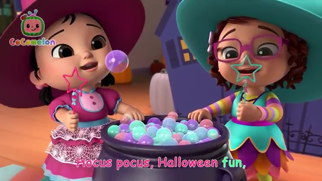 Cocomelon Halloween dress up dance