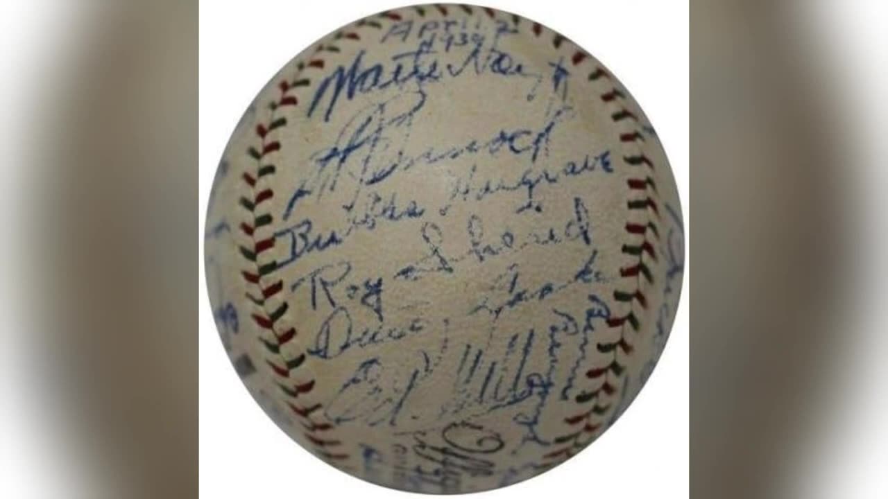 The Finest 1930 NY Yankees Team Signed Baseball Babe Ruth - Autographed Baseballs