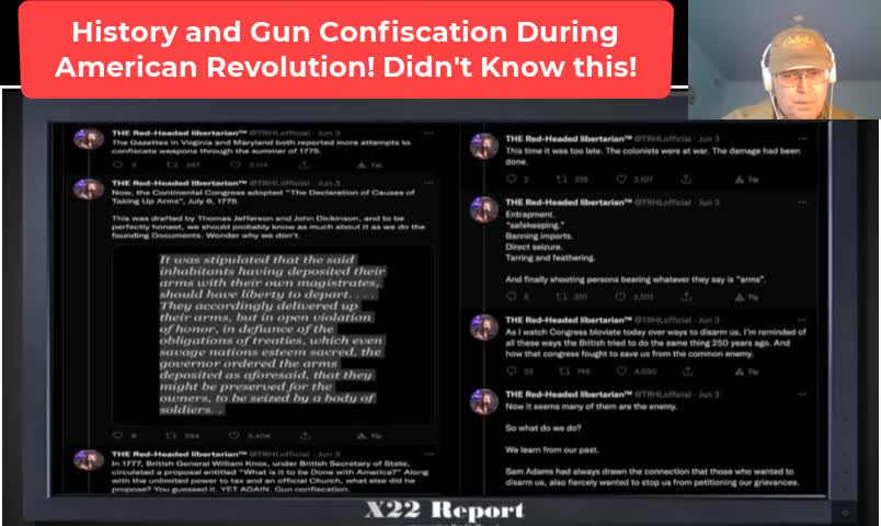 Guns being taken Again - this happen Before American Revolution - Happening Now-6-5-22