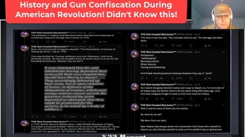 Guns being taken Again - this happen Before American Revolution - Happening Now-6-5-22