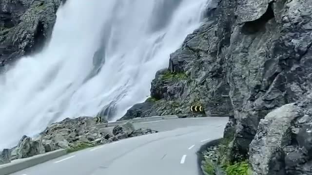 Driving through norway's fjords is a magical 😍