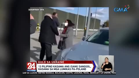 Apartment building sa Ukraine, tinamaan ng missile ng Russia | 24 Oras