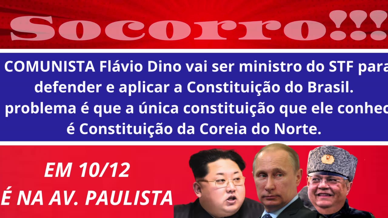 MANIFESTAÇÃO CONTRA FLÁVIO DINO