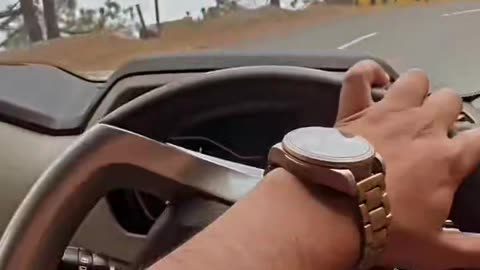 Car rush driving