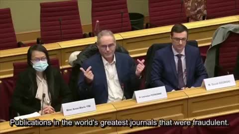 PROF.CHRISTIAN PERRONNE TESTIFIES IN FRONT OF THE LUXEMBOURG PARLIAMENT ON CHILDREN VACCINATION