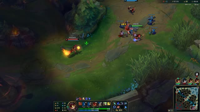 LOL - All for One - Ziggs vs Ahri (Very fun match)