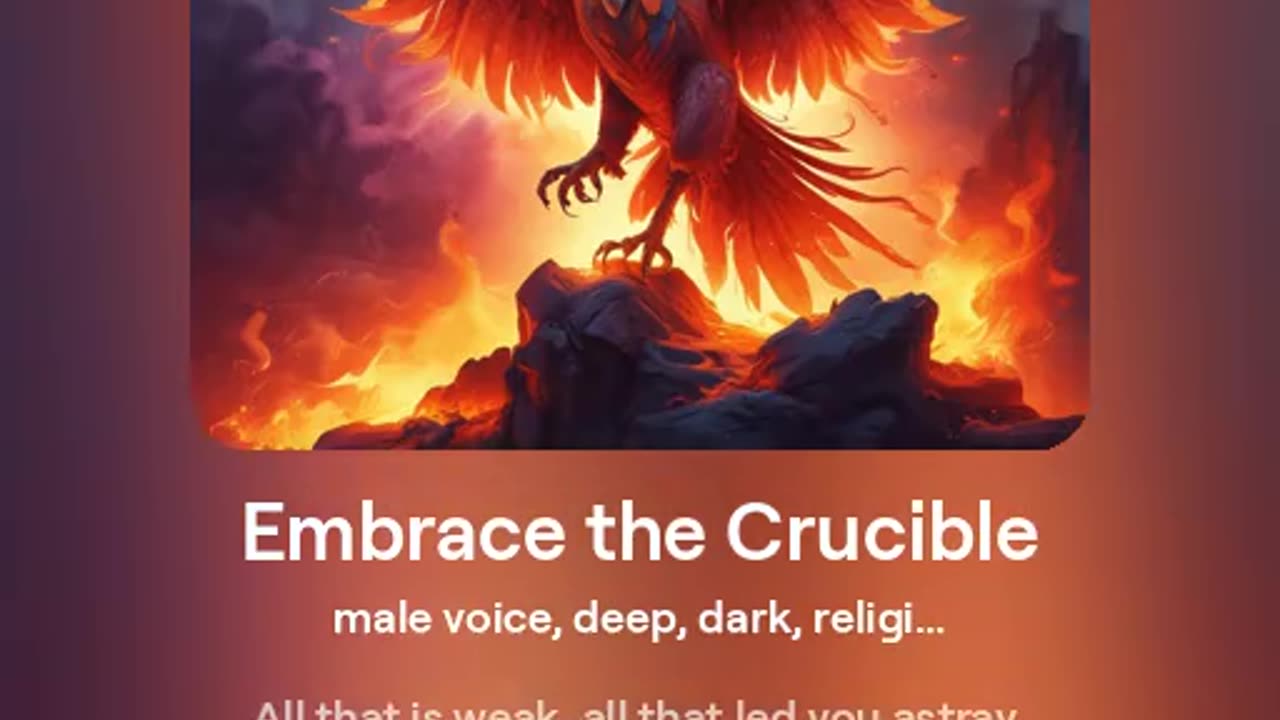 Embrace the Crucible