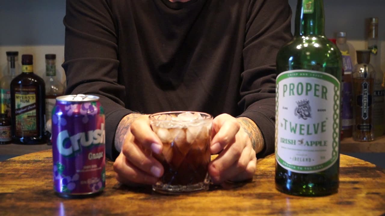 Proper 12 Irish Apple Whiskey & Crush Grape Soda