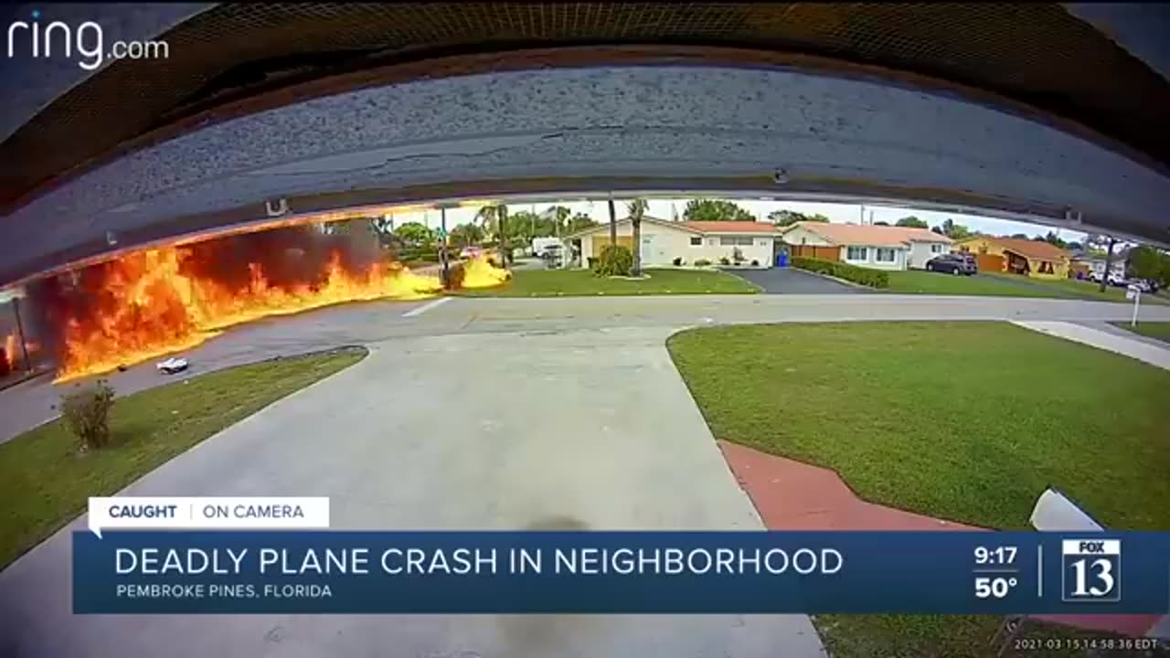 MUST WATCH Deadly plane crash caught on video
