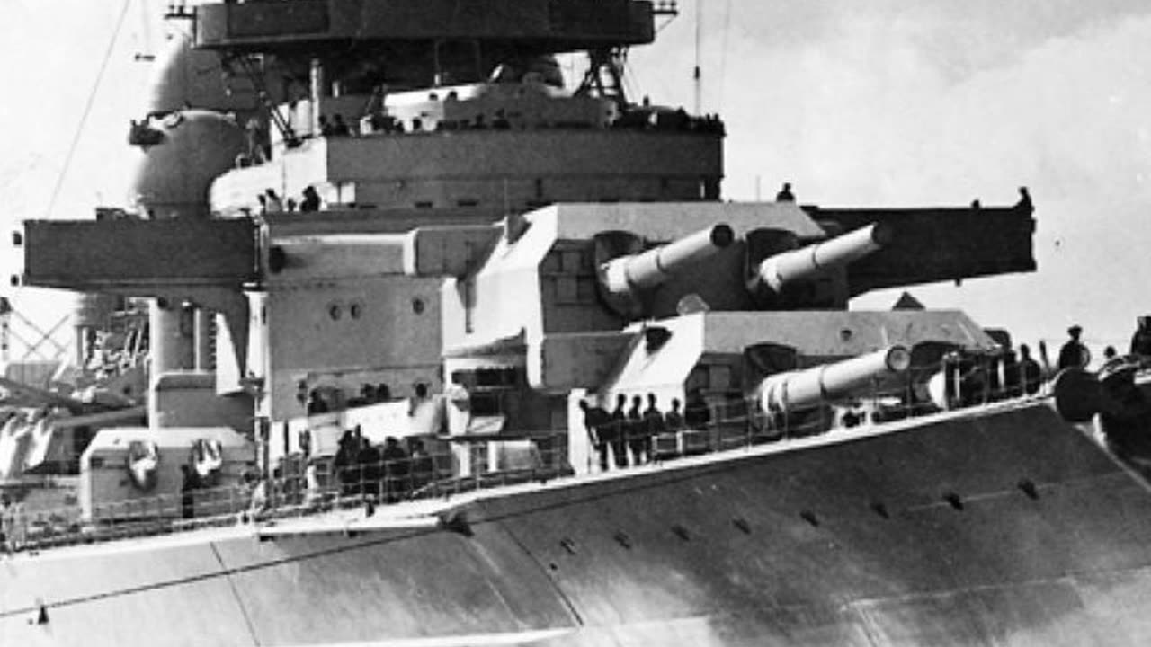 3 top battleships from World War 2