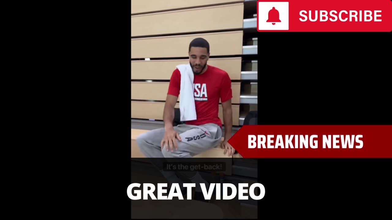 Tatum Reveals The Time LeBron Made Him Cry