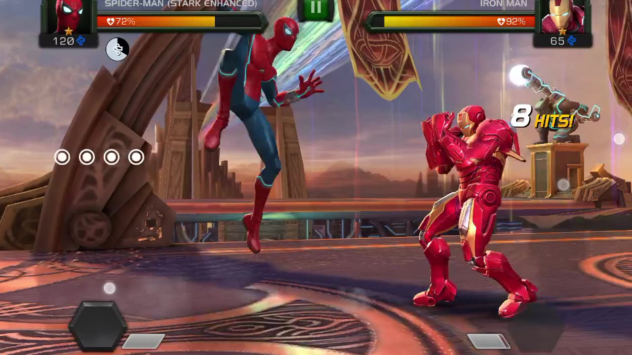 Spider man vs inron man
