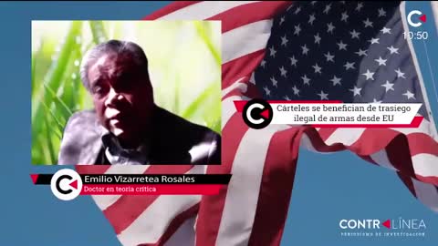 ContralíneaTV - Entrevista a Emilio Vizarretea: David contra Goliat, lucha de México contra tráfico ilícito de armas