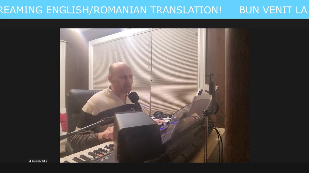 GEORGE SABO -DAR NOI ȘTIM CĂ VINE DOMNUL- CALEA CĂTRE RAI PĂRTĂȘIE #live #compositor #muzica #isus