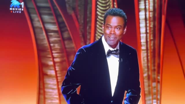 yt1s.com - WILL SMITH SMACKS THE HELL OUT OF CHRIS ROCK at 2022 OSCARS