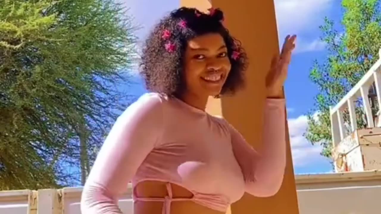 Girl gone wild at home.