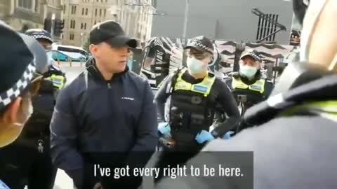 Australia - Arrested without any warning or explanation of why he’s being arrested