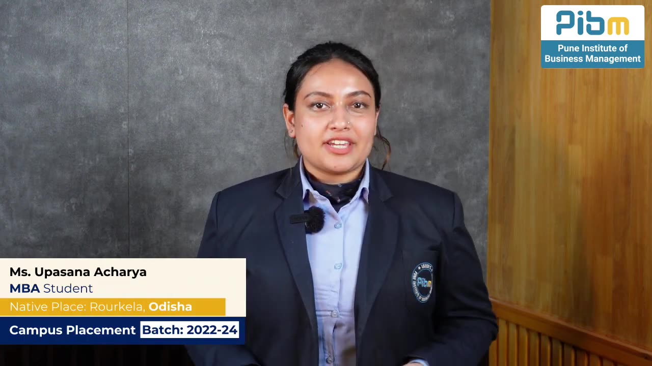 PIBM’s Placement Stories 2024 Featuring Upasana Acharya