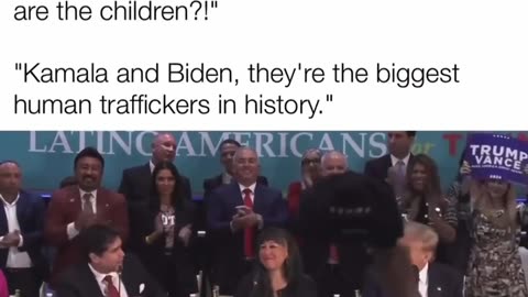 "Kamala And Biden, They Are The Biggest Human Traffickers In History"