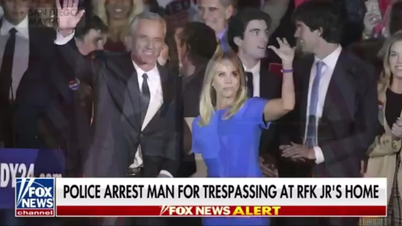 Police arrest man for trespassing at RFK JR’s home