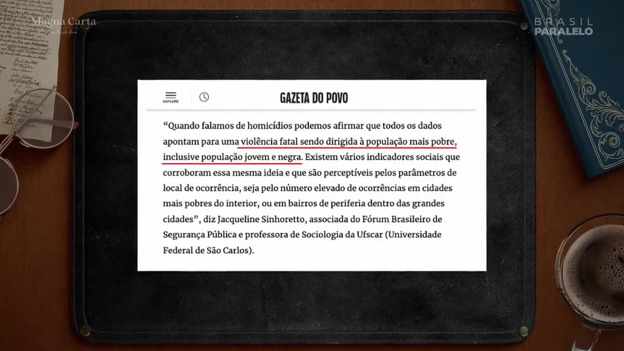 Brasil Paralelo - CRIME E CASTIGO NO BRASIL DE LULA - Magna Carta com Ricardo Gomes