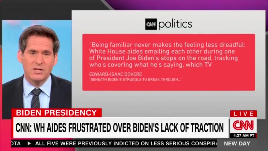 CNN Forced To Acknowledge The Biden WH Is On The Ropes