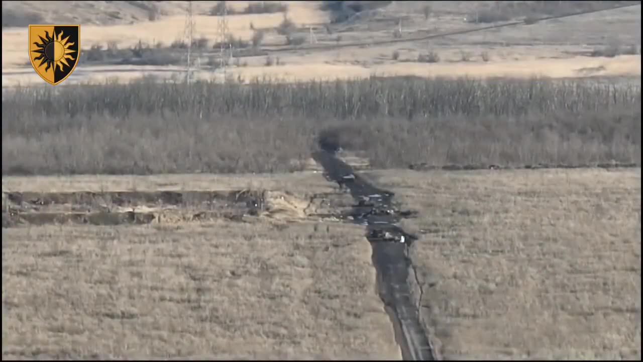 A direct hit on an enemy infantry fighting vehicle performed by the Cossacks of the