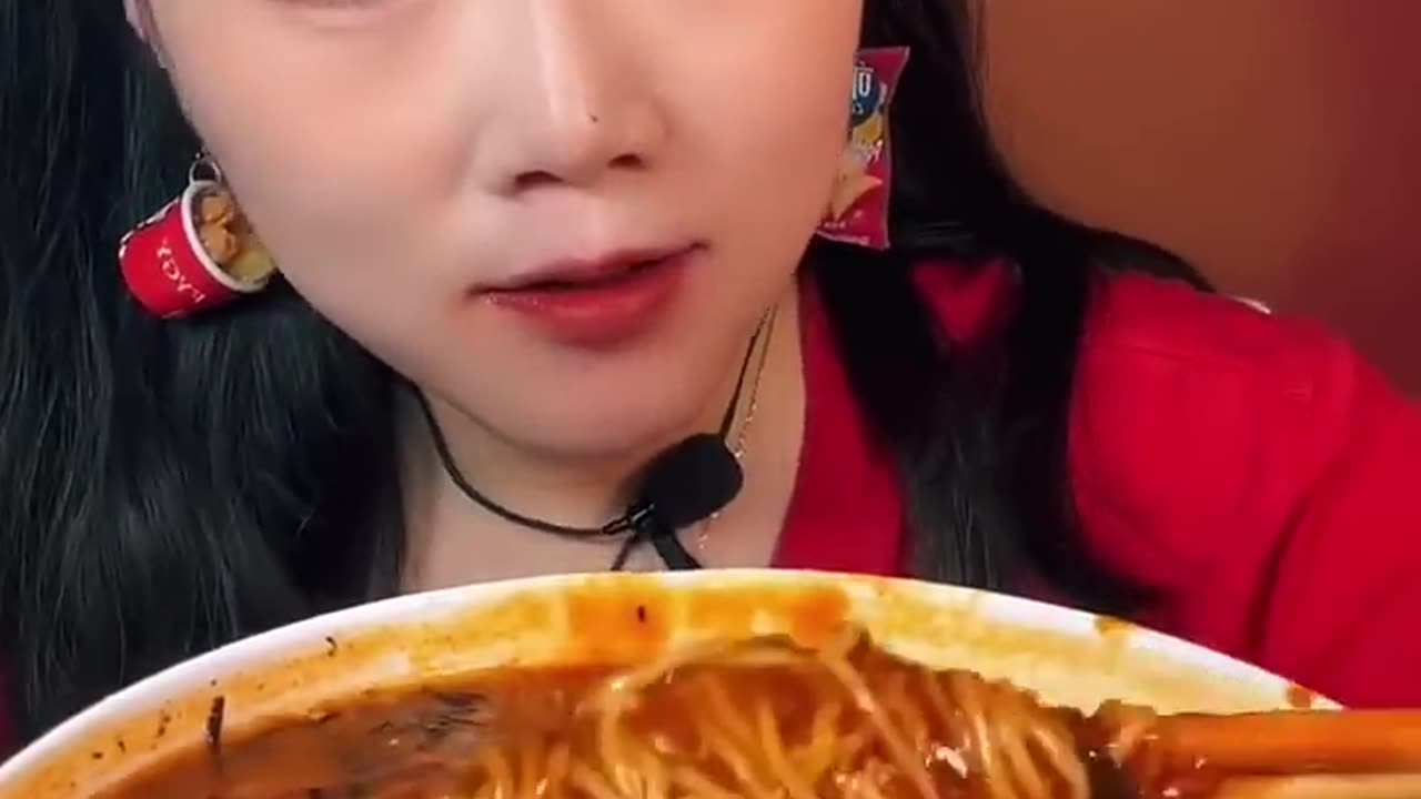 ASMR Noddles MUKBANG 😋| Fast Food,