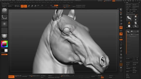 Chapter 5: Modeling the Unicorn in ZBrush Unicorn ZbrushSpeedSculpt.