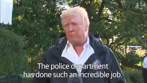 Donald Trump calls Las Vegas gunman 'demented'