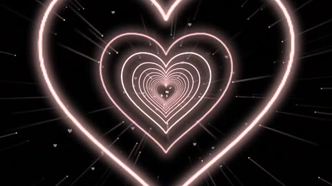 1153. Neon Heart Background🤎Brown Neon Heart Background Heart Heart