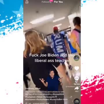 Leftist teacher is not ok