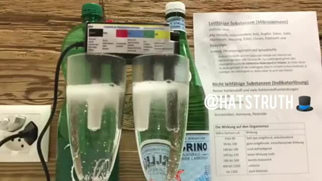 Proof of Graphene Oxide in Nestle's San Pellegrino water