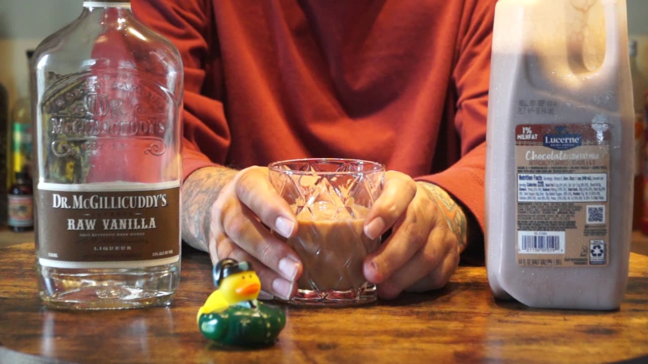 Dr McGillicuddy's Raw Vanilla Liqueur & Chocolate Milk