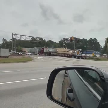 Crash - CSX train hit tank, truck in Goose Greek, South Carolina