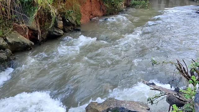 Powerful Mountain Stream