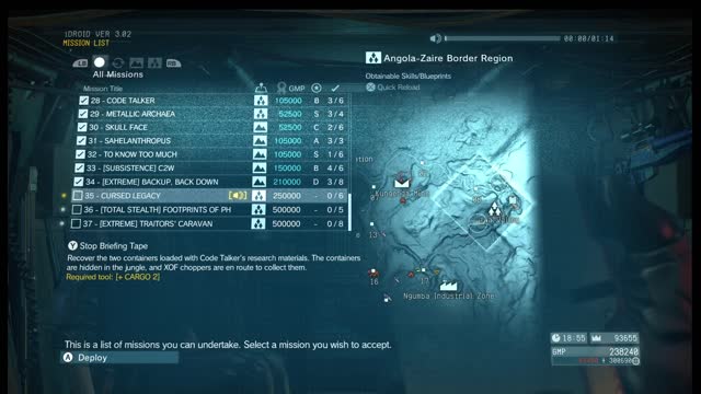 Metal Gear Solid V : The Phantom Pain - Mission # 35