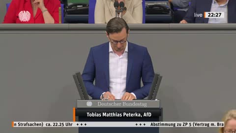 Tobias Matthias Peterka Rede vom 27.06.2024 – Vertrag m. Brasilien über Rechtshilfe in Strafsachen