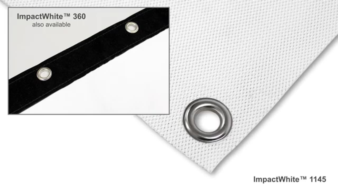 GolfSim DIY Impact Front Projection Screen for Golf Simulator Screen