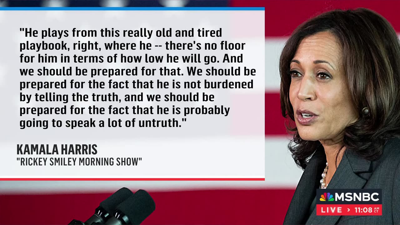 Harris ‘has to convey’ that what Trump says ’should not be trusted: Peter Baker