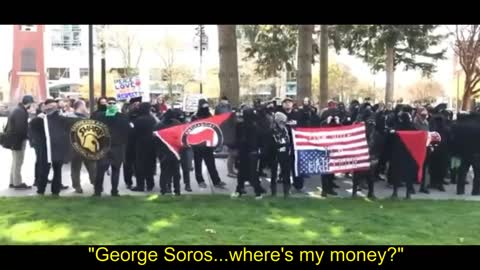 ANTIFA - WE WANT OUR MONEY