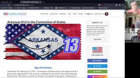 Meeting to Discuss Arkansas Constitution Day Event