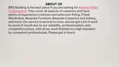 The best Kitchen Fitter in Gravesend.