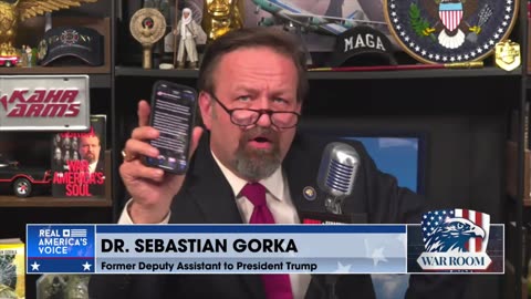 Gorka: "They wanna destroy him put him in prison, according to the Atlantic they wanna kill him"