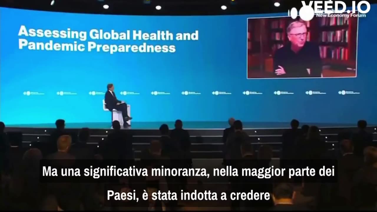 In questo video Bill Gates ammette che i ricatti dei governi per obbligare ..