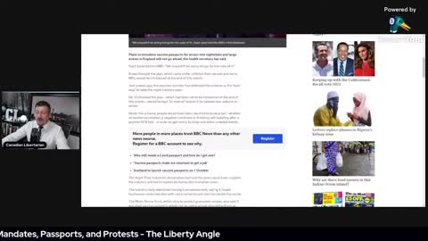 COVID-19 Origins, Mandates, Passports, and Protests - The Liberty Angle