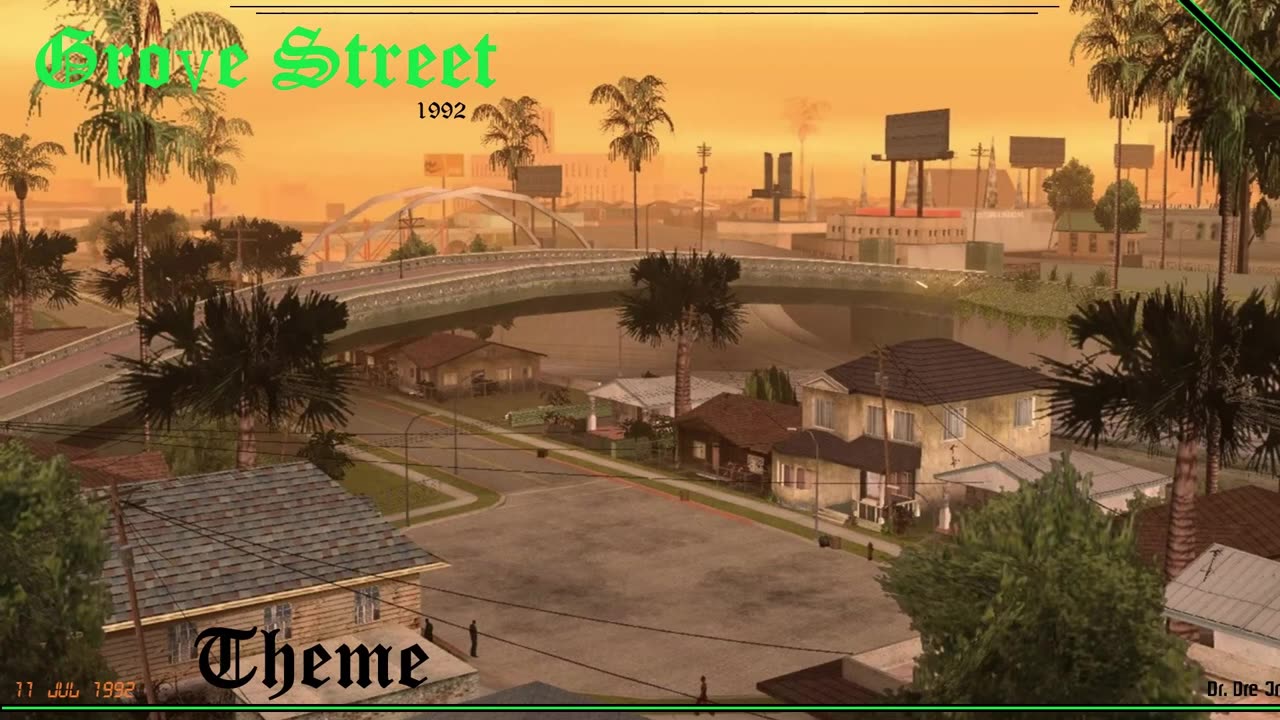 GTA San Andreas | GROVE STREET Theme (2004) [HD] | Dr. Dre Jr