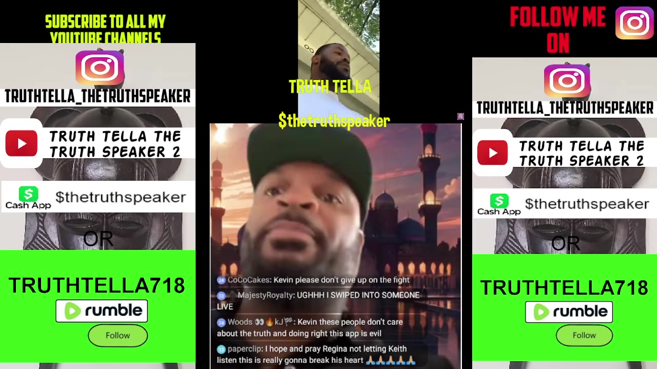 GOOFBALL JAMAL KEVIN JONES GOES LIVE & FURTHUR EXPOSES HIMSELF AS A P.O.S SHOWING TEXT MSGS & ALL